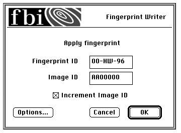 Cover letter fbi fingerprint